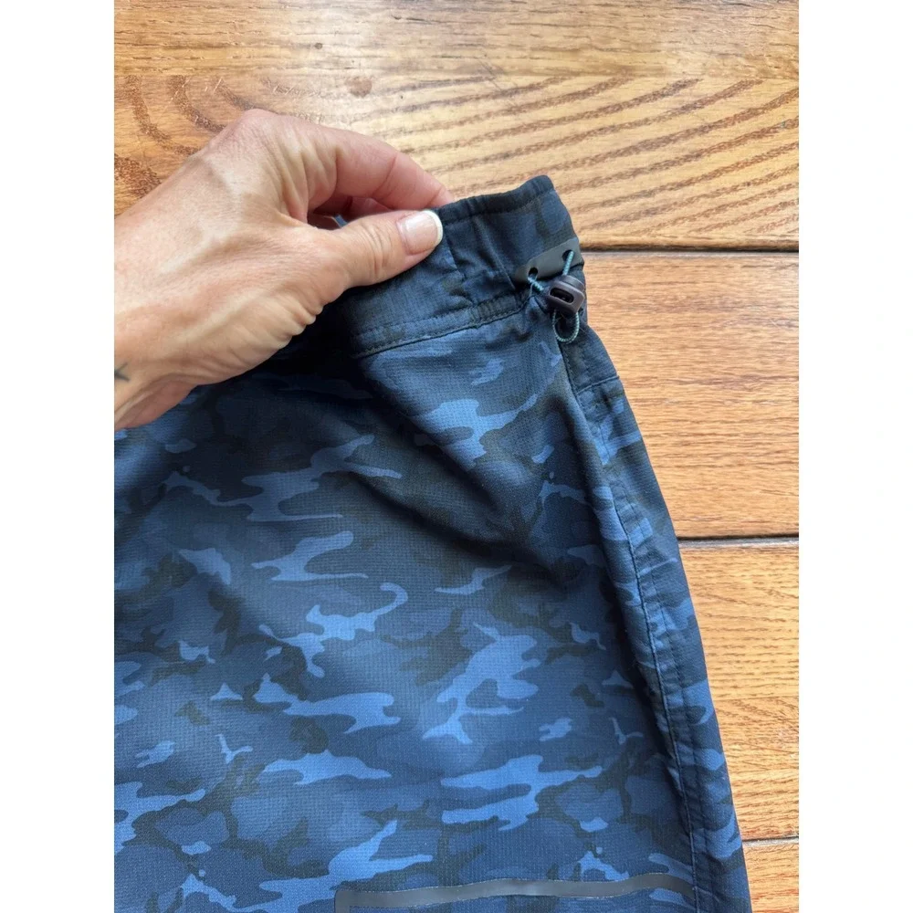 Mack Weldon Board Shorts Mens XXL Blue Camo Swim Trunks Quick Dry‎ Pocket